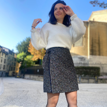Charger l'image dans la galerie, Jupe droite portefeuille - Caroline