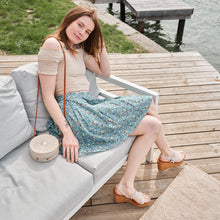 Charger l'image dans la galerie, Jupe patineuse à plis - Harmonia