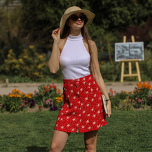 Charger l'image dans la galerie, Jupe patineuse boutonnée courte - Sybille