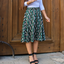 Charger l'image dans la galerie, Jupe patineuse midi - Mathilda