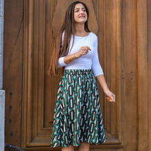 Charger l'image dans la galerie, Jupe patineuse midi - Mathilda