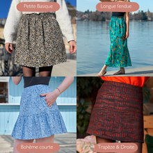 Charger l'image dans la galerie, Coffret cadeau - Classique - Jupe sur-mesure - Belle De Jupe, confection française