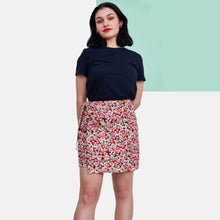 Charger l'image dans la galerie, Jupe droite portefeuille courte - Ophélie