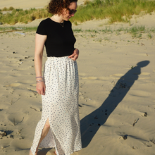 Charger l'image dans la galerie, Jupe longue fendue - Charlotte - Belle De Jupe, confection française