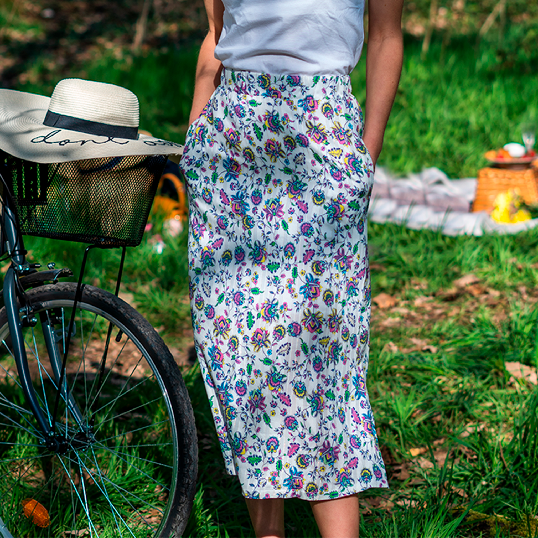 Jupe clearance patineuse bleu