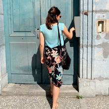 Charger l'image dans la galerie, Jupe portefeuille midi Eglantine