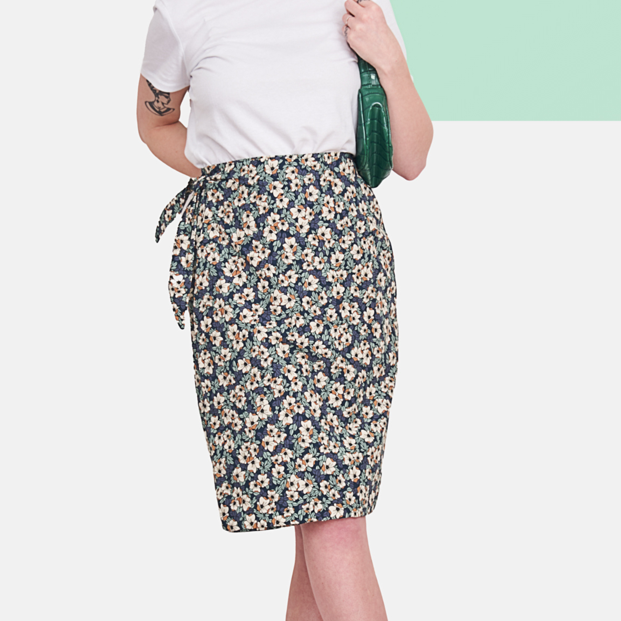 Jupes clearance droites midi