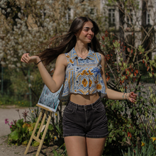 Charger l&#39;image dans la galerie, Chemise sans manches - Solia
