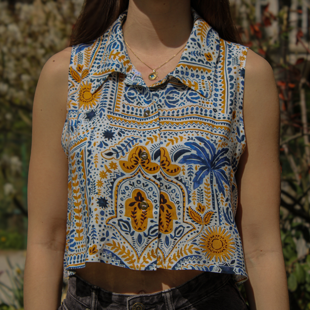 Chemise sans manches - Solia
