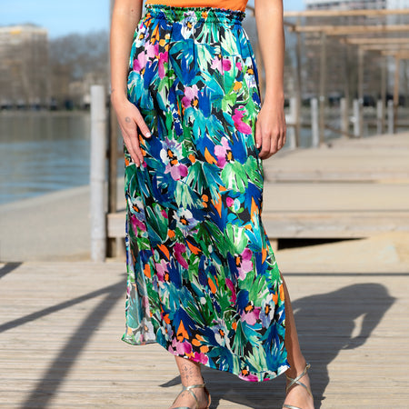 Jupe longue fendue - Danaé