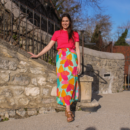 Jupe longue fendue - Jody