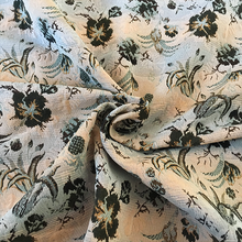 Charger l&#39;image dans la galerie, Tissu - Brocart Thérèsa - Belle De Jupe, confection française 

